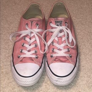 USED Pink Unisex Converse